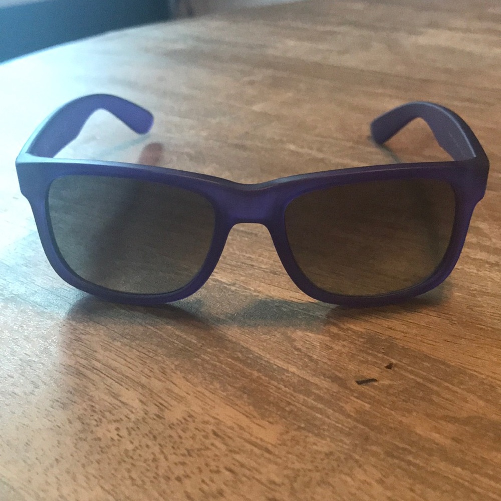 Purple Ray-Ban Sunglasses “Justin” RB4165